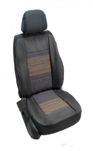 Set huse scaune auto, universale, fata-spate, bancheta fractionata, jacquard