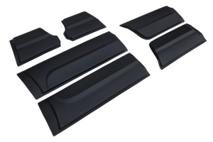 Set Protectii laterale pentru usi compatibile VW Amarok 2010->, plastic ABS, calitate Premium - Img 10