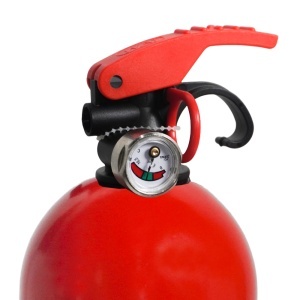 Stingator cu pulbere 1KG, cu manometru, model A B C - Img 2