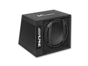 Subwoofer auto amplificat Alpine SWD-355, 30 cm, 650W