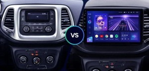 Teyes CC3 autós navigáció 2K 360° Jeep Compass 2 2016-2018 6+128GB 10.36" QLED Octa-core 2Ghz, Android 4G Bluetooth 5.1 DSP - Img 3