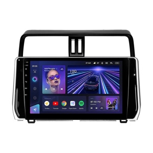 Teyes CC3 autós navigáció 360° Toyota Land Cruiser Prado J200 2017-2018 6+128GB 10.2" QLED Octa-core 1.8Ghz, Android 4G Bluetooth 5.1 DSP