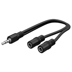 W50464 Cablu Y Goobay Ampire, 1T/2M