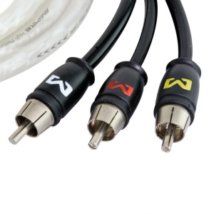 XAV175 Cablu RCA A/V Ampire pe 3 canale, 175cm