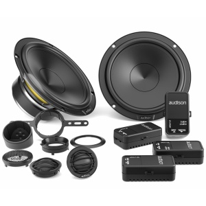 Ηχεία αυτοκινήτου Audison Prima APK 165P, σύστημα 2 δρόμων, 165 mm, 115 W RMS, 4 Ω, σετ 4 ηχείων + αξεσουάρ