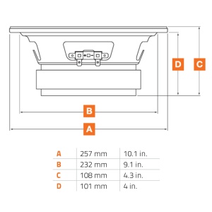 Ηχεία αυτοκινήτου Hertz SPL Show SV 250.1, σετ εξαρτημάτων, 250 mm, 500 W, 4 Ω, 1 ηχείο - Img 3
