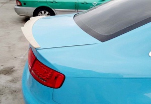 AUDI A4 B8 Sedan 2008-2015 RS Design fényes fekete csomagtartó spoiler - Img 2