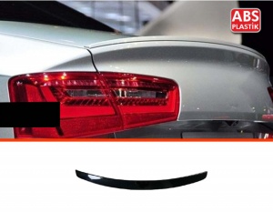 AUDI A6 C7 2011-2018-as modellhez kompatibilis csomagtartó spoiler, fényes fekete - Img 2