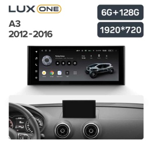 Autós navigáció Teyes Lux One Audi A3 8V 2013-2020 6+128GB 12.3" IPS Octa-Core 2.0 GHz Android 4G DSP Bluetooth 5.1 - Img 2