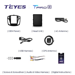 Autós navigáció Teyes típusa Tesla TPRO 2 Ford Focus 3 2010-2018 3+32GB 9.7" QLED Octa-core 1.8Ghz, Android 4G Bluetooth 5.1 DSP - Img 7