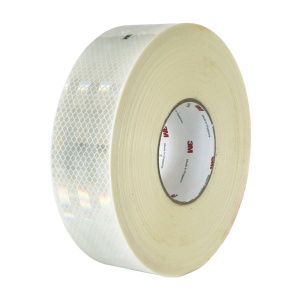BANDA REFLECTORIZANTA 3M 983-71 ALB 53.5MMX50M ECE 104 - Img 2