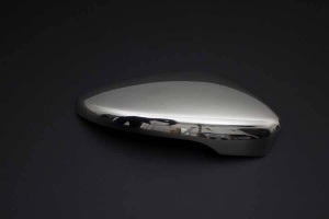 Capace oglinda cromate VW PASSAT B7 2010-2014, inox, finisaj lucios - Img 7