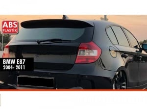 Csomagtartó spoiler, kompatibilis a BMW 1-es sorozat E87 2004-2011 modelljeivel, fényes fekete műanyag - Img 2