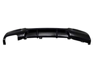 Difuzor Bara Spate cu Evacuare Dubla pe partea stanga compatibil cu BMW Seria 3 E90 2005-2011 M-Tehnik M Performance Design