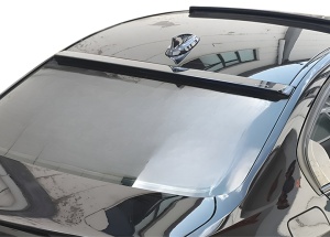 Eleron Luneta compatibil cu BMW seria 3 F30 2011-2018, Negru lucios - Img 7