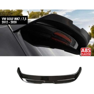 Eleron luneta compatibil VW Golf 7 2012-2019, Gen.2 Design negru lucios