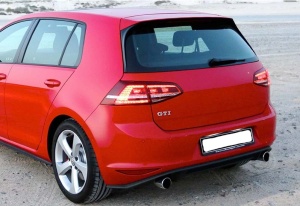 Eleron luneta + ornamente laterale luneta compatibile VW Golf 7 2012-2019 GTi, R-line Design - Img 2