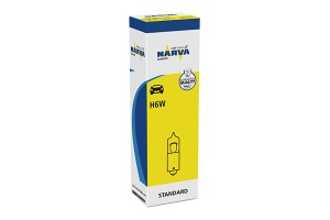 ELSŐ HELYZETJELZŐ IZZÓ H6W 12V KÉSZLET 10 DB NARVA