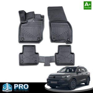Gumi autószőnyeg szett VW TIGUAN II 2023-> 3D tálca alakú - Img 2