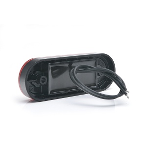 HELYZETJELZŐ LÁMPA LED 1224 W175, 12V-24V, PIROS, HELYZETJELZŐ VAN - Img 6