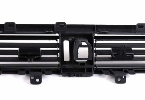 Központi szellőzőrács, kompatibilis a BMW 5-ös széria F10 F11 2010-2017 modellekkel, matt fekete - Img 4