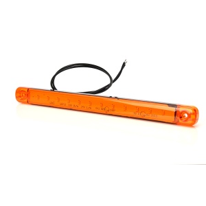 LAMPA GABARIT LED 720 W97.5, 12V-24V, POZITIE PORTOCALIU WAS - Img 4