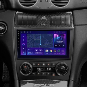 Navigatie Auto MOSS M3 Mercedes-Benz C Class W203 2004-2011 4+32GB 9" QLED Octa-core 2Ghz, Android 4G Bluetooth 5.1 DSP - Img 2