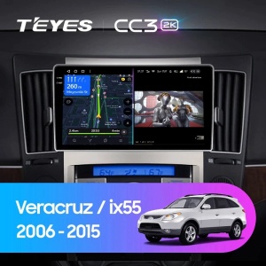 Navigatie Auto Teyes CC3 2K Hyundai ix55 2006-2015 6+128GB 9.5" QLED Octa-core 2Ghz, Android 4G Bluetooth 5.1 DSP - Img 2