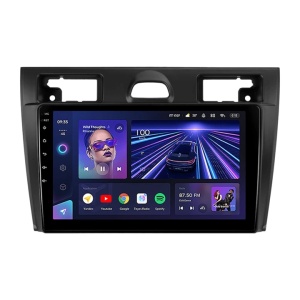 Navigatie Auto Teyes CC3 Ford Fiesta 5 2002-2008 4+32GB 9" QLED Octa-core 1.8Ghz Android 4G Bluetooth 5.1 DSP