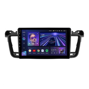 Navigatie Auto Teyes CC3 Split Peugeot 508 2011-2018 4+64GB 9" QLED Octa-core 1.8Ghz, Android 4G Bluetooth 5.1 DSP - Img 1