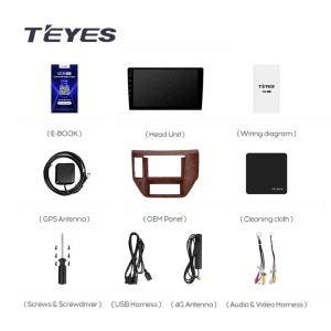 Navigatie Auto Teyes CC3L Nissan Patrol Y61 2004-2021 4+32GB 9" IPS Octa-core 1.6Ghz, Android 4G Bluetooth 5.1 DSP - Img 9