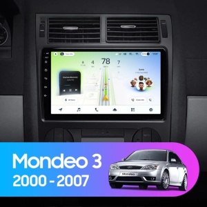 Navigatie Auto Teyes CC4L DTS Ford Mondeo 2 2001-2007 6+64GB 9" QLED Qualcomm 2Ghz, Android 4G Bluetooth 5.1 DSP - Varianta A