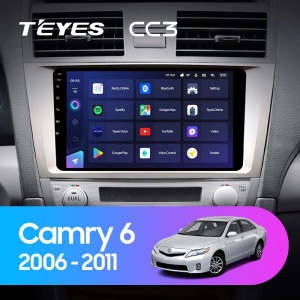 Navigatie Auto Teyes CC4L DTS Toyota Camry 6 2006-2011 6+64GB 9" QLED Qualcomm 2Ghz, Android 4G Bluetooth 5.1 DSP - Varianta B - Img 2