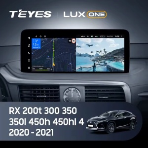 Navigatie Auto Teyes Lux One 360° Lexus RX 2020-2021 6+128GB 12.3" IPS Octa-core 2Ghz, Android 4G Bluetooth 5.1 DSP - Img 1