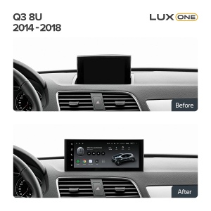 Navigatie Auto Teyes Lux One Audi Q3 8U 2011-2018 6+128GB 12.3" IPS Octa-Core 2.0 GHz Android 4G DSP Bluetooth 5.1 - Varianta B - Img 2