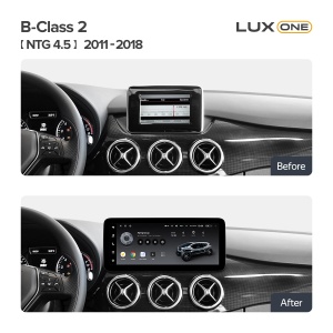 Navigatie Auto Teyes Lux One Mercedes-Benz B Class W246 2011-2018 NTG 4.5 6+128GB 12.3" IPS Octa-core 2Ghz, Android 4G Bluetooth 5.1 DSP - Img 3