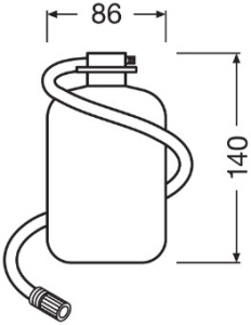 OSRAM TYRESEAL 450 GUMIABRONCS JAVÍTÓ SPRAY - Img 2