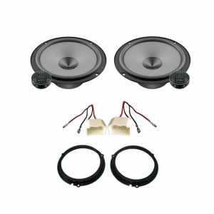 Pachet difuzoare auto Hertz Uno dedicat usi fata Ford Fiesta 2017-, RMS 75W