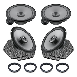 Pachet difuzoare auto Hertz Uno dedicat Volkswagen UP 2011-, RMS 75W