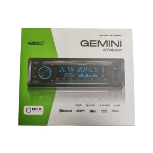 Player Auto 1 DIN cu DSP 4 Canale Deaf Bonce Gemini 470DSP, 4x50W RMS, Bluetooth - Img 5