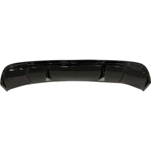 Prelungire difuzor Bara Spate compatibil cu VW Jetta Mk6 VI 2010-2014, negru lucios
