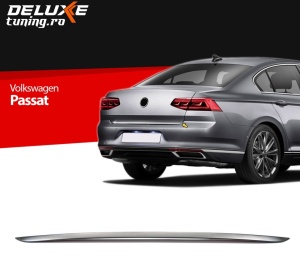 Rozsdamentes acél csomagtérajtó élvédő VW PASSAT B6 2005-2010 SEDAN - Img 4