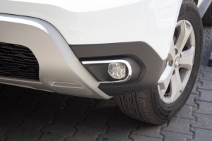 Rozsdamentes acél díszek a fényszórókhoz, kompatibilisek a Dacia Duster II 2018-> modellekkel - Img 3