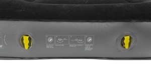 Saltea gonflabila 198x137x22 cm, incarcare maxima 300kg, Outwell Flock Classic Double Two Chamber - Img 4