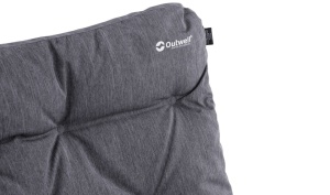 Scaun pliabil pentru camping, plaja, pescuit sau gradina, Outwell Furniture Freemont Lake, culoare gri, 120 kg - Img 3
