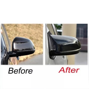 Set 2 Capace Oglinzi BMW X6 F16 2015–2016, Tip M, Batman, Prindere cu Clipsuri , CED AUTO TRADE - Img 2