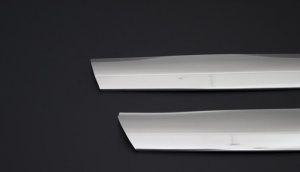 Set 4 ornamente inox grila Mercedes Vito W639 2010-2014 - Img 2