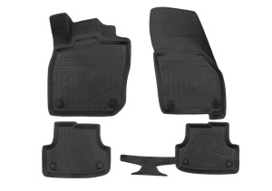Set covorase auto cauciuc Audi A3 8Y 2020->, forma tavita 3D