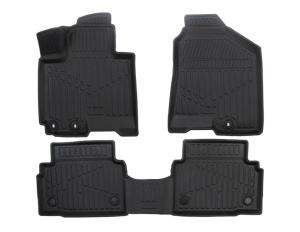 Set covorase auto cauciuc Hyundai IX35 2010-2015, forma tavita 3 D