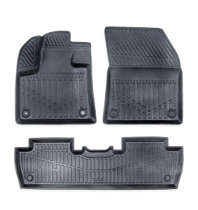 Set covorase auto cauciuc Peugeot 5008 2017-2024, forma tavita 3D